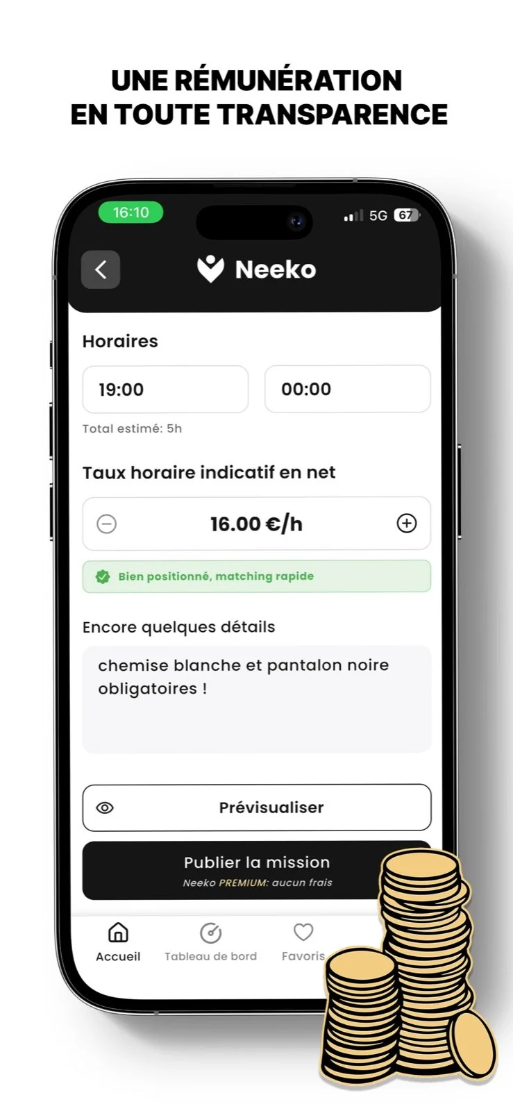 Écran 4 de l'application Neeko